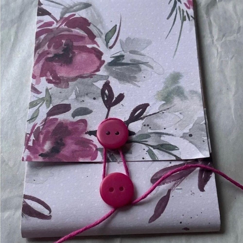 Mini Floral Journal Travel Notebook